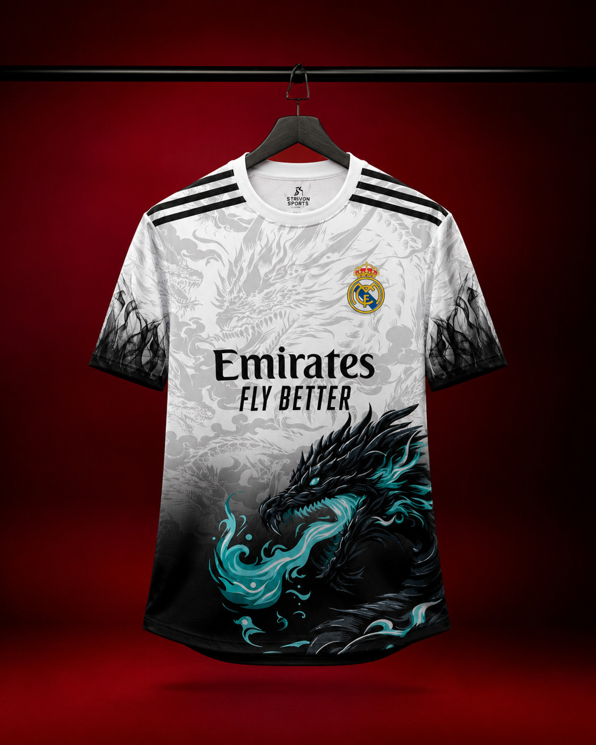 Strivonsports Men Graphic Print Round Neck Polyester Multicolor T-Shirt - Image 1