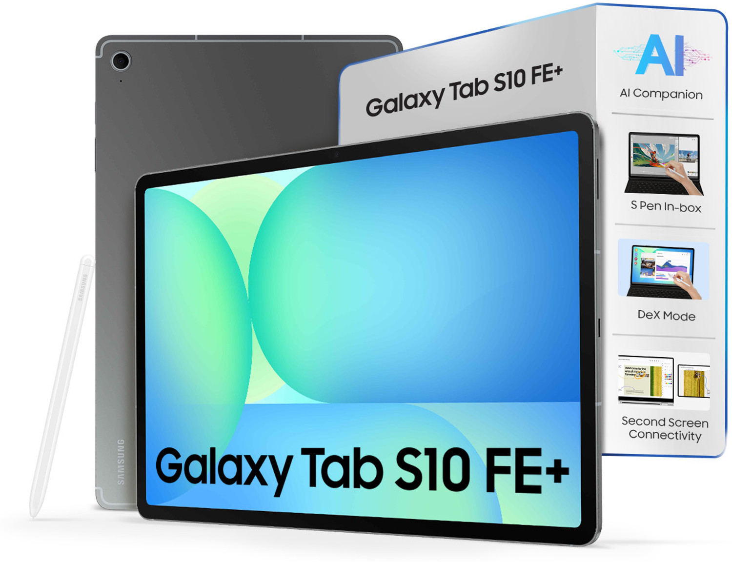 Samsung Galaxy Tab S10 FE+ 13.1 inch Wi-Fi Tablet (Gray, 1580 Tablets - Image 1