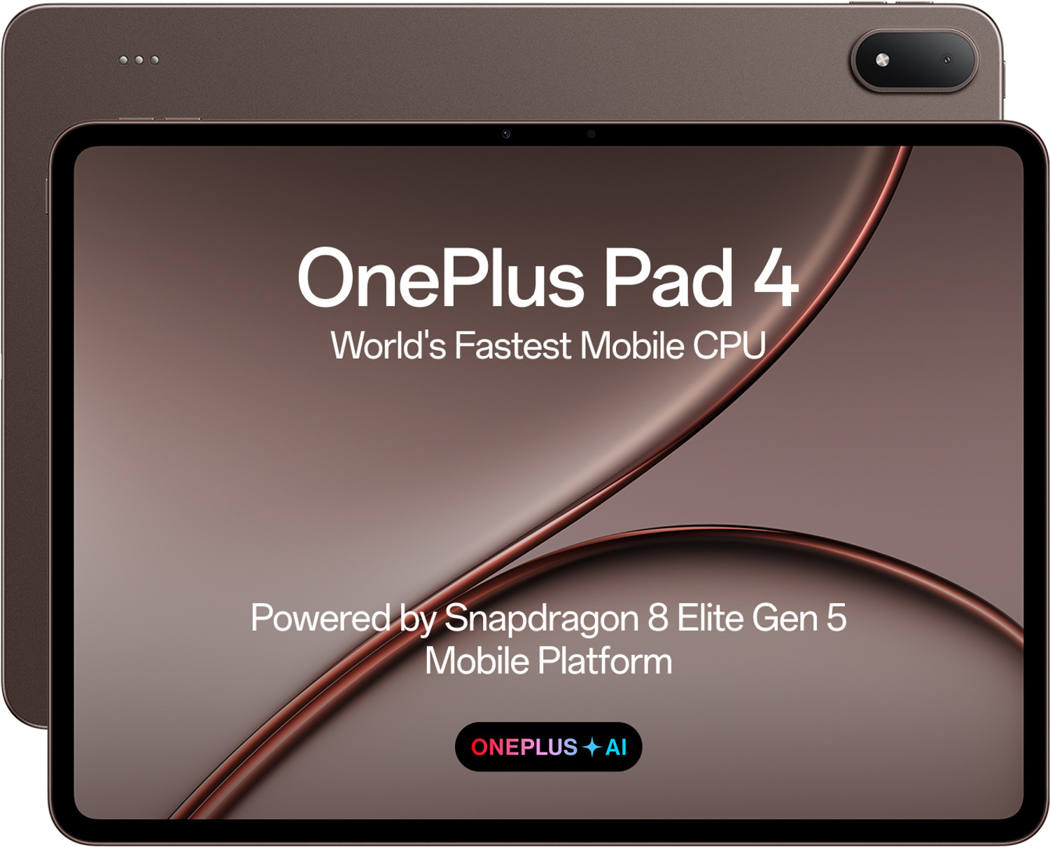 OnePlus Pad 4 8GB 256GB 13.2" Wi-Fi Tablet (Dune Glow) 5 Tablets - Image 1