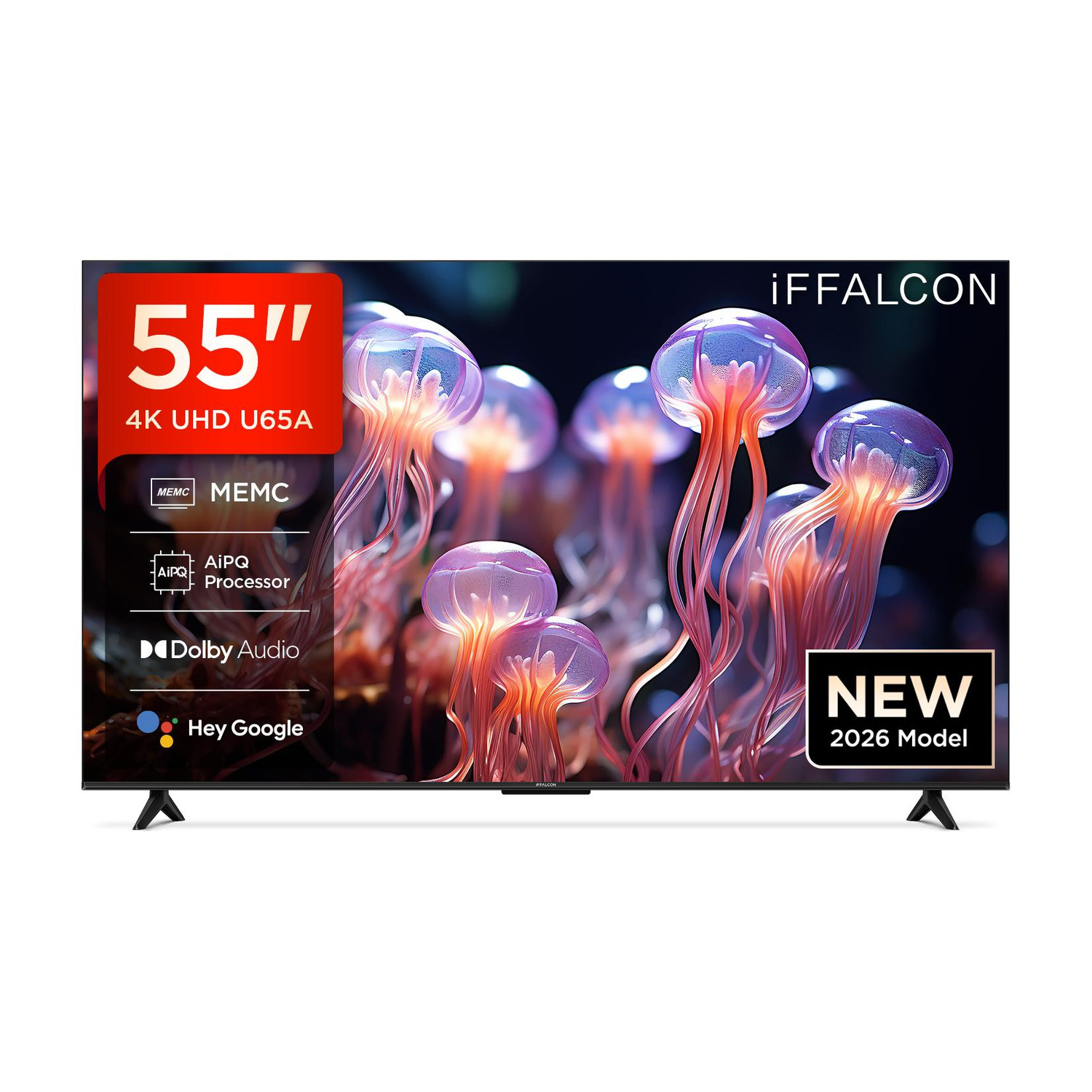iFFALCON U65A 55 inch 4K Google TV 2026 Edition - Image 1