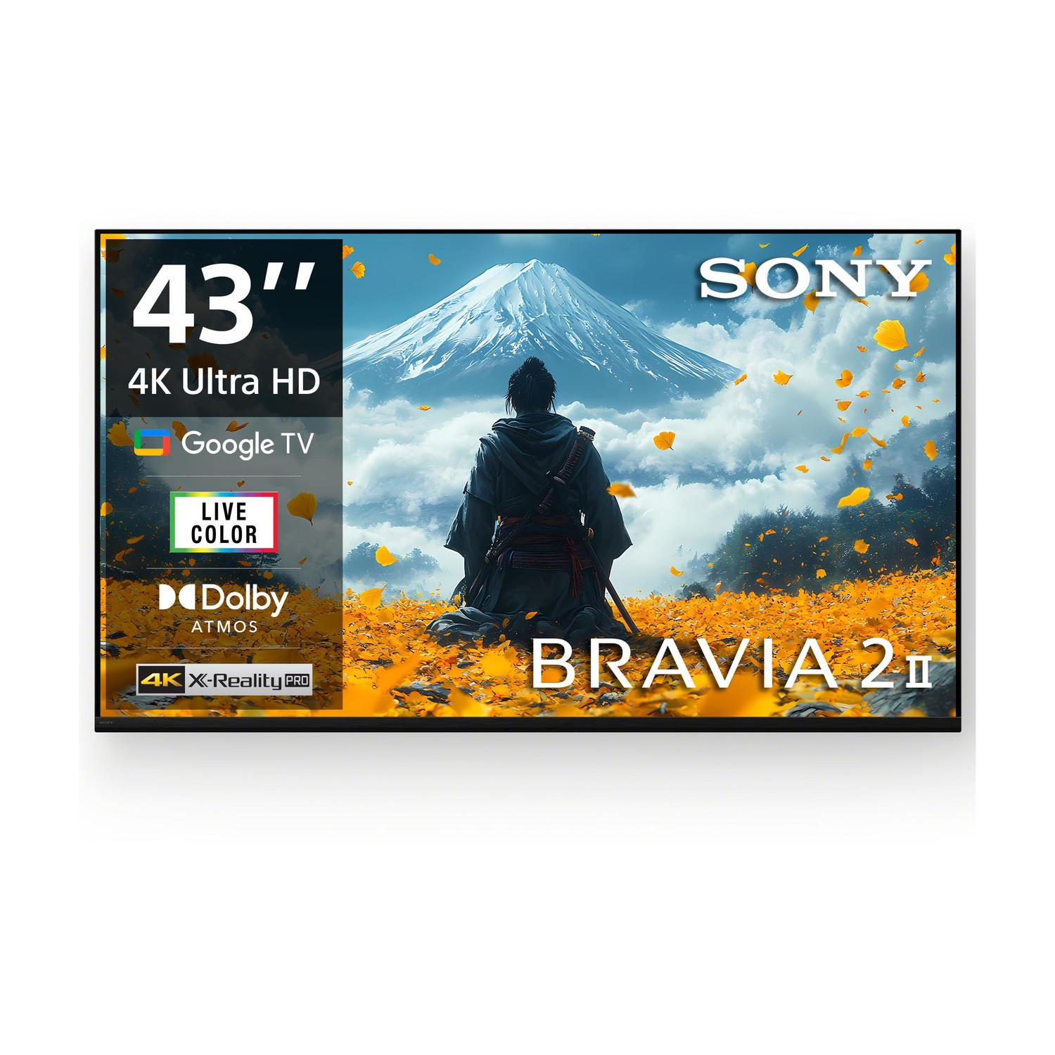 SONY BRAVIA 2 II 108 cm (43 inch) Ultra HD (4K) LED Smart Google TV Online at best Prices In India - Image 1