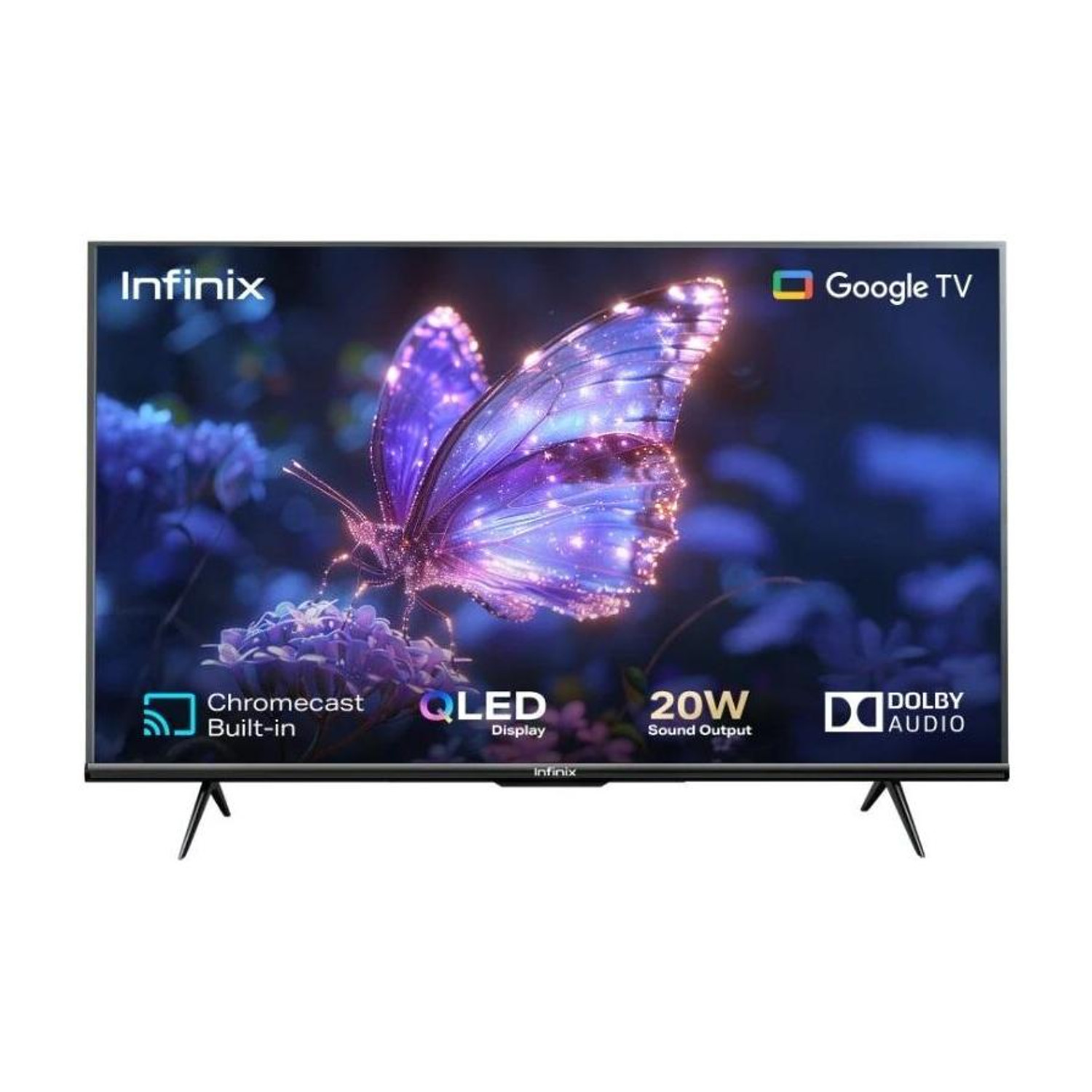 Infinix 32GH3Q 80 cm (32 inch) QLED HD Ready Smart Google TV - Image 1