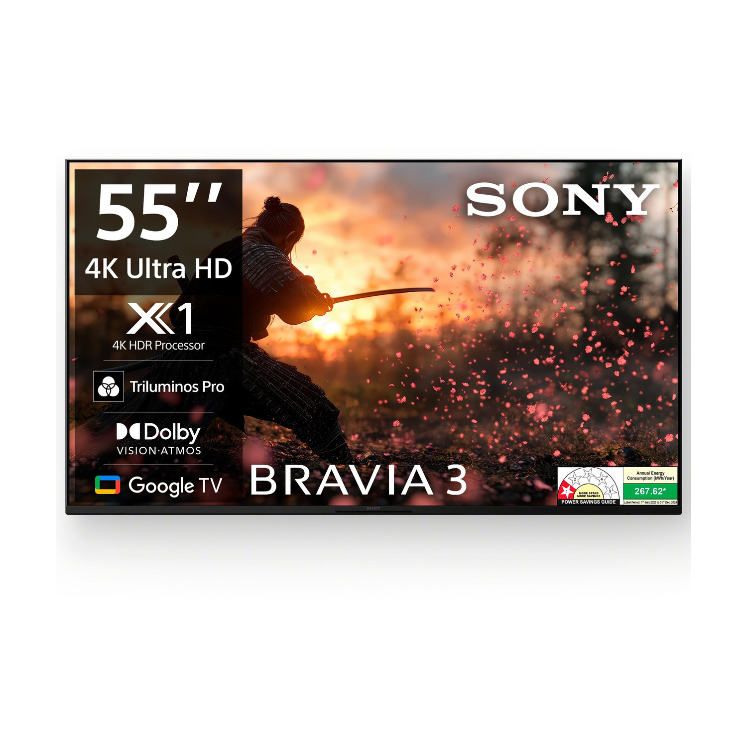 Sony Bravia 3 55-inch 4K LED Google TV - Image 1