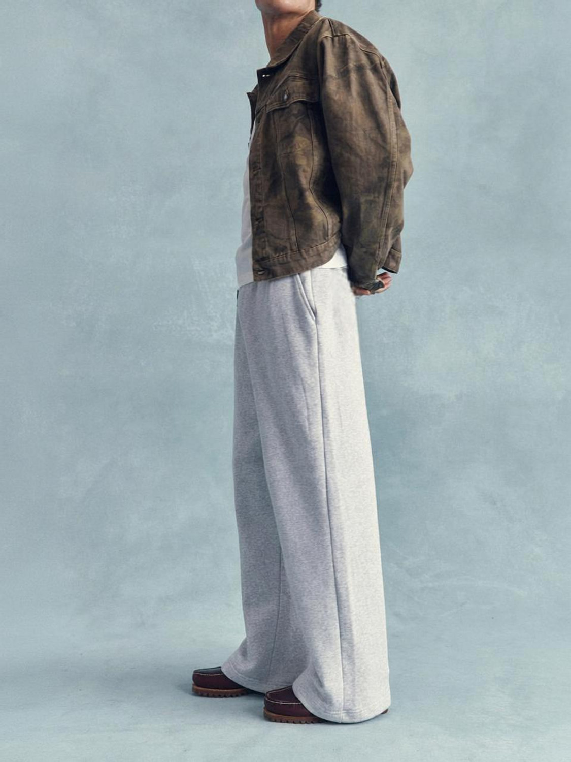 Dockstreet Men Self Design Grey Track Pants - Image 1