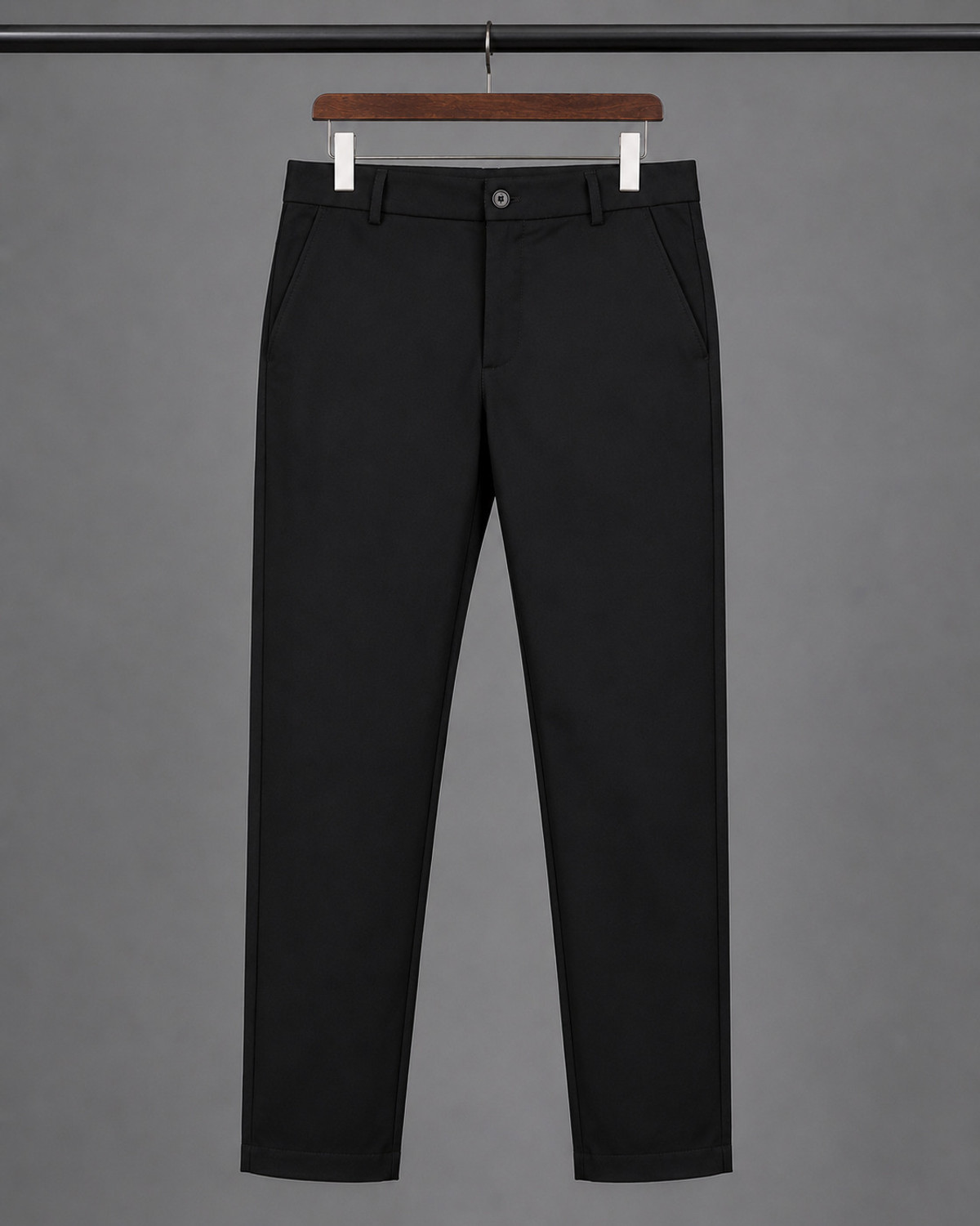Mahi Enterprise Men Solid Black Track Pants - Image 1