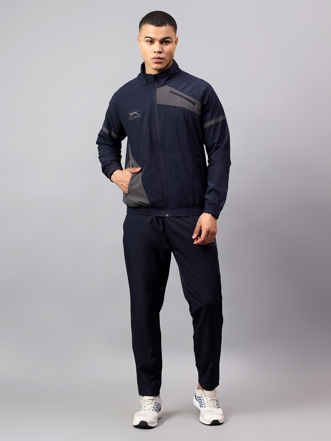 Shiv Naresh Colorblock Men Track Suit - Image 1