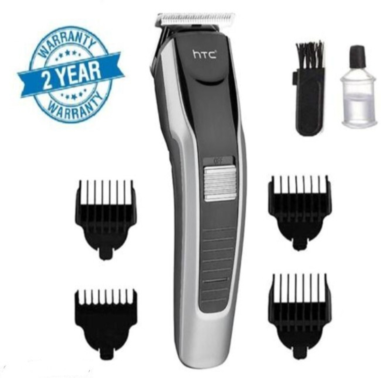 RECHOO HTC Trimmer 528 Rechargeable Trimmer for Men/Women (Blue) - Image 1
