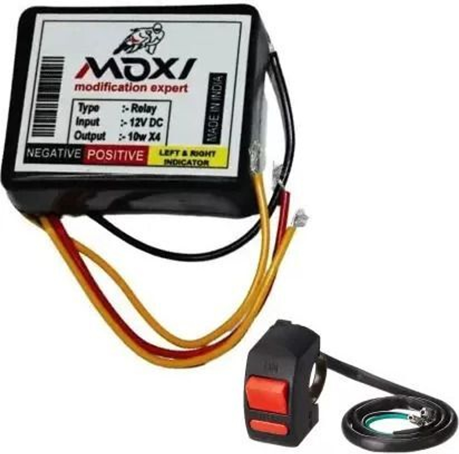 CROXIV Front, Rear, Side Flasher Indicator Light for NA, Universal For Bike Universal For Bike (Multicolor) - Image 1