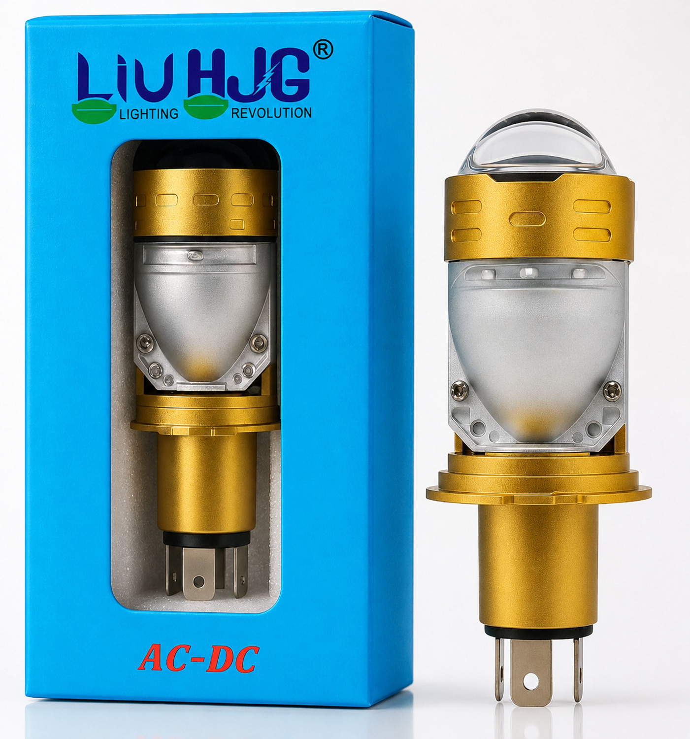 Moto Powerz High Power 50 Watt Projector Bulb Headlight Bus, Car, Motorbike, Truck LED (12 V, 50 W) (Universal For Bike, Universal For Car, Pack of 1) - Image 1
