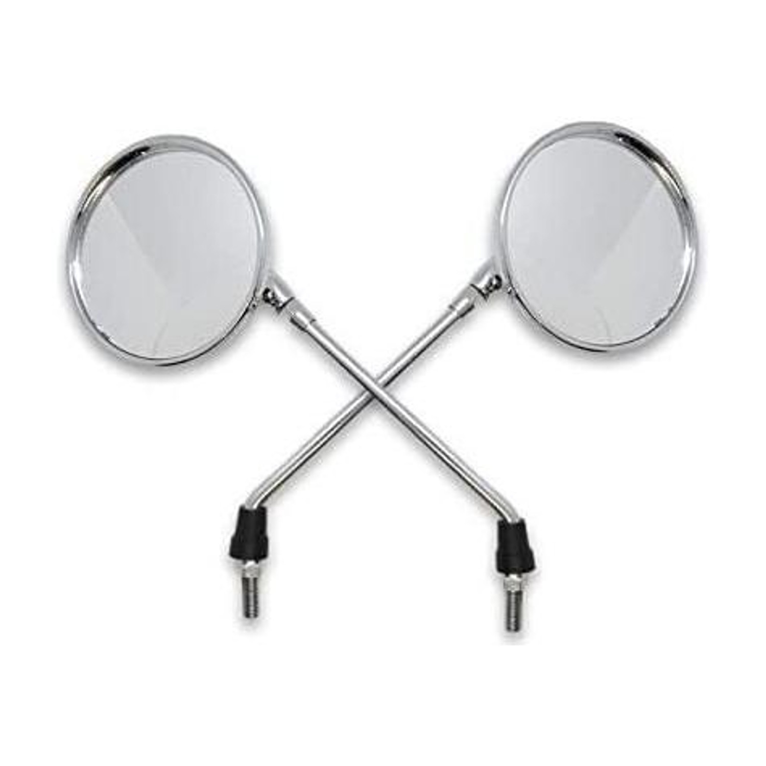 anmol enterprises Manual Dual Mirror For Royal Enfield Classic 500, Classic 350 (Left, Right) - Image 1