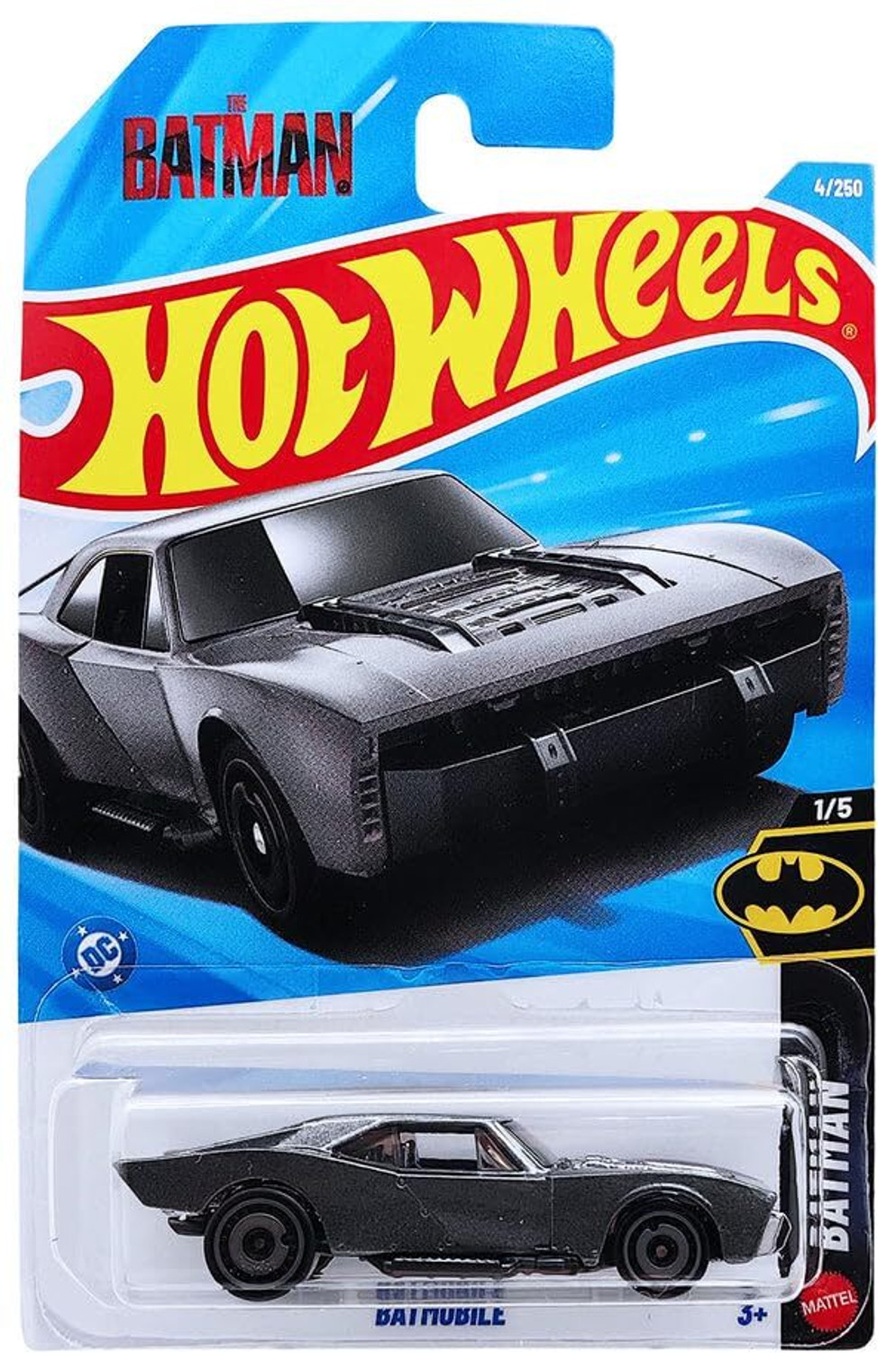 Hot Wheels HW Batmobile Batman (Pack of 1) - Image 1