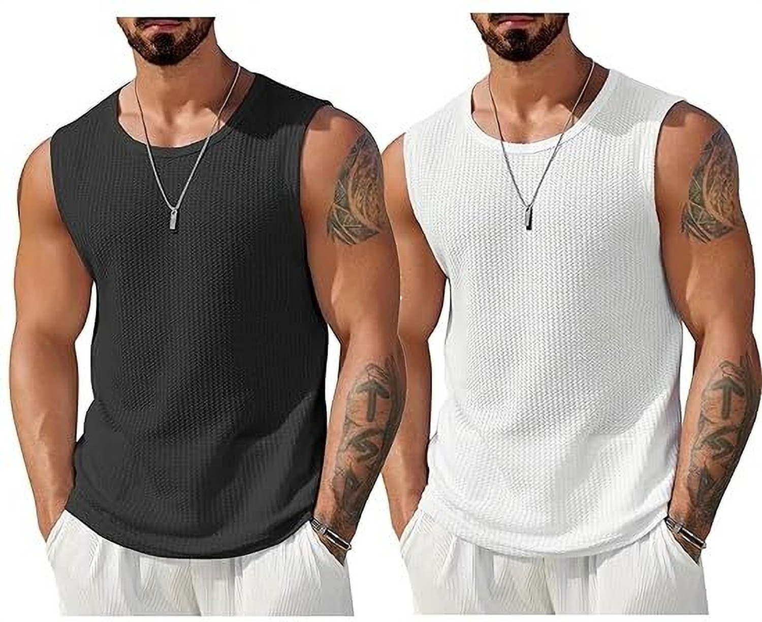 QUTUN Pack of 2 Men Vest - Image 1
