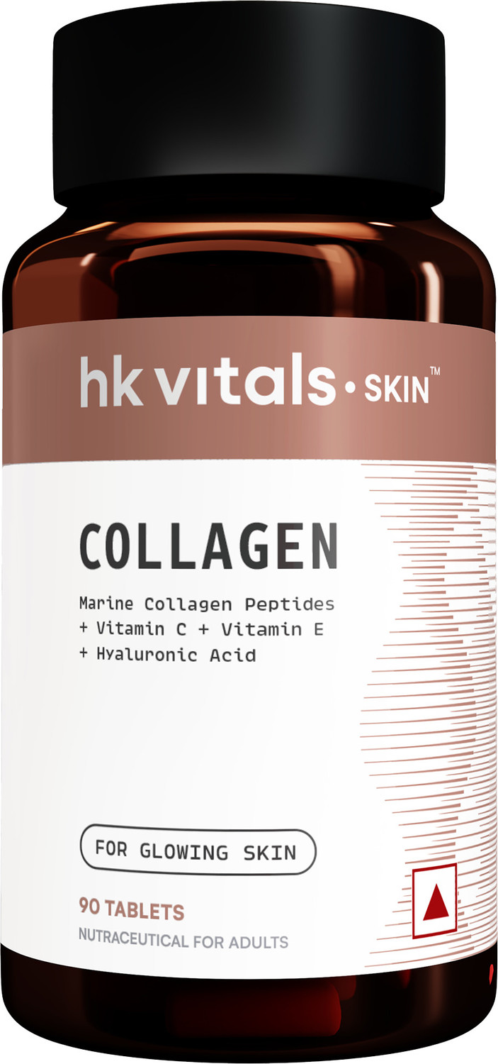 hk vitals Marine Collagen Peptides 3000mg with Vitamins C, E & Biotin - Image 1