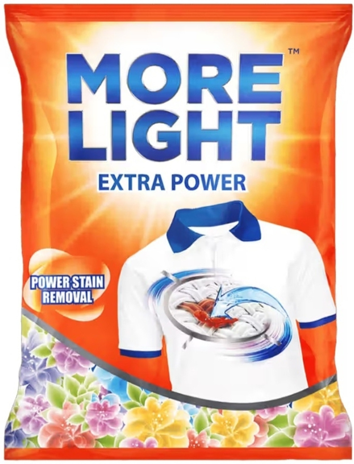 Morelight 1MORELIGHTPOW Detergent Powder (Floral) (4 kg) - Image 1