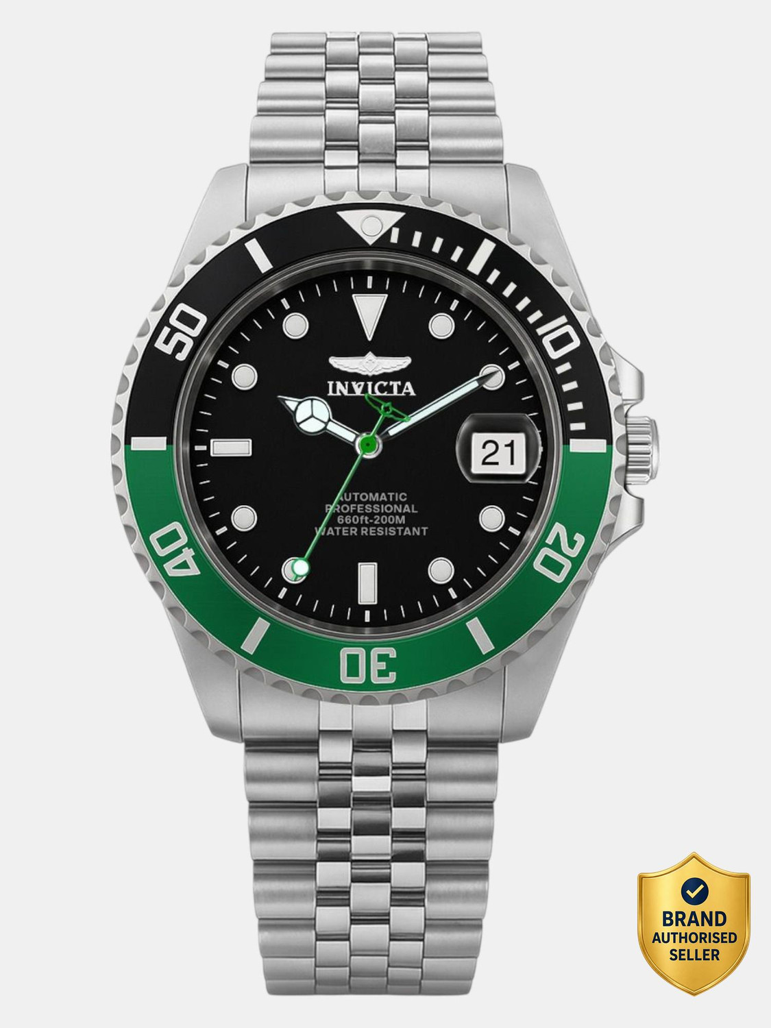 INVICTA Pro Diver Automatic Black Dial Analog Watch - For Men 29177 - Image 1