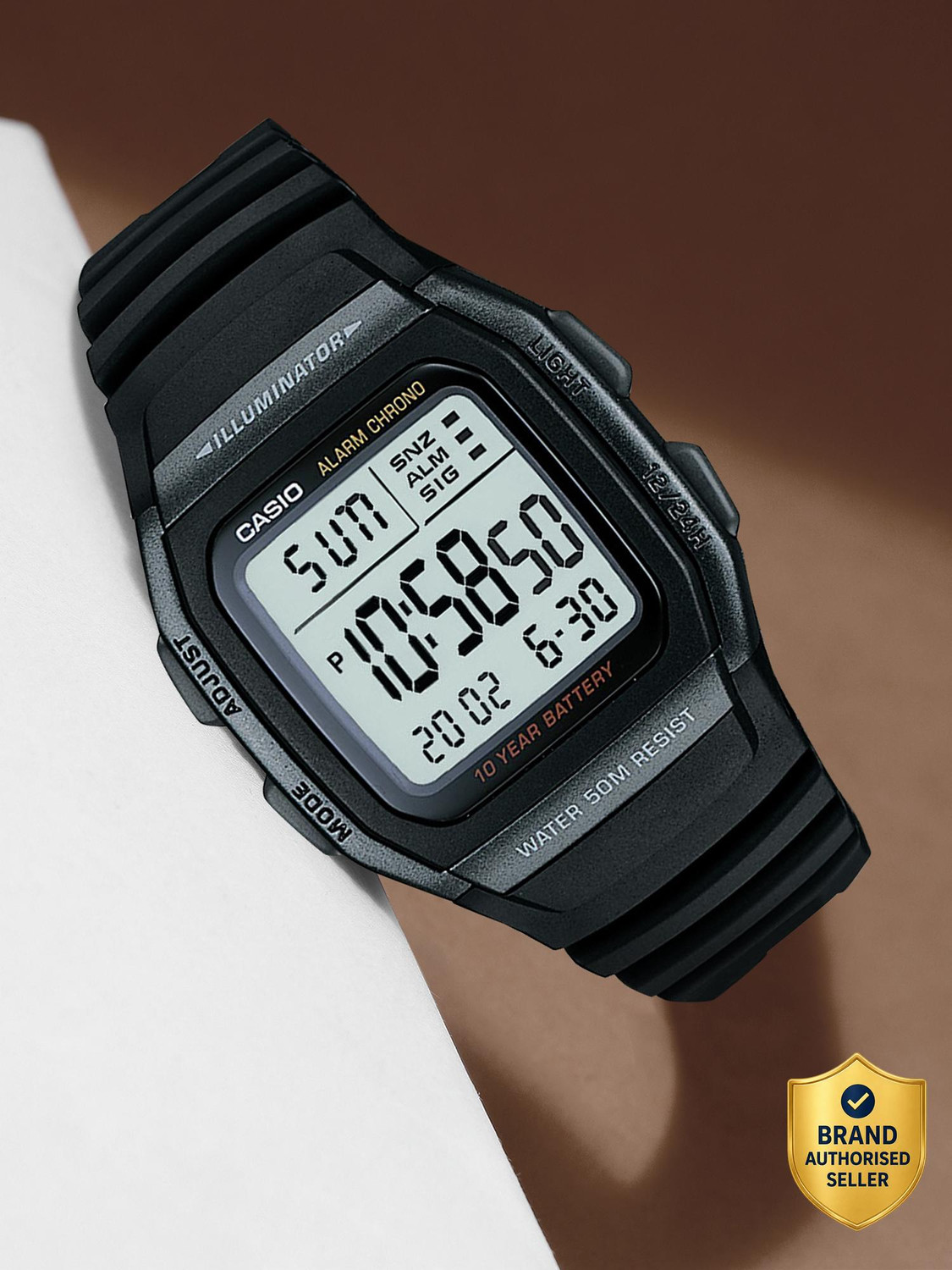 CASIO W-96H-1BVDF Youth Digital ( W-96H-1BVDF ) Digital Watch - For Men - Image 1