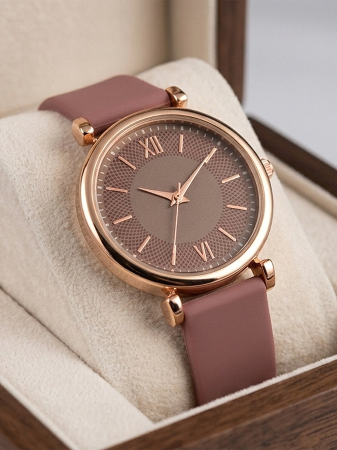 Praizy Times Silicon Strap Analog Watch for Women - Image 1