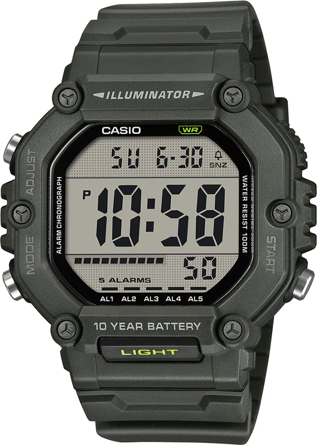 Casio AE-1600HX-3AVDF Digital Watch - Image 1