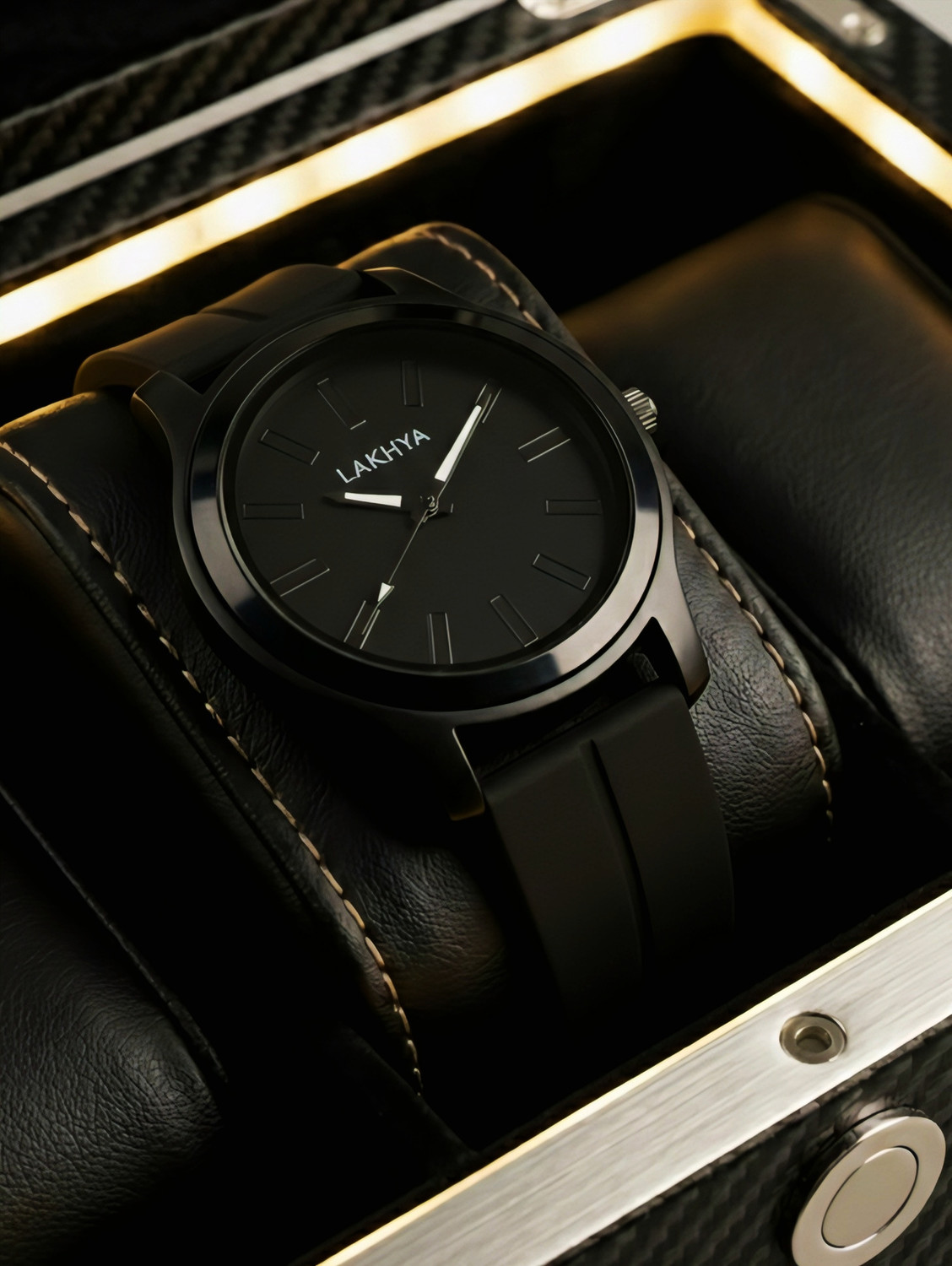 LAKHYA Analog Watch - For Men R1WDT_02-BLK - Image 1