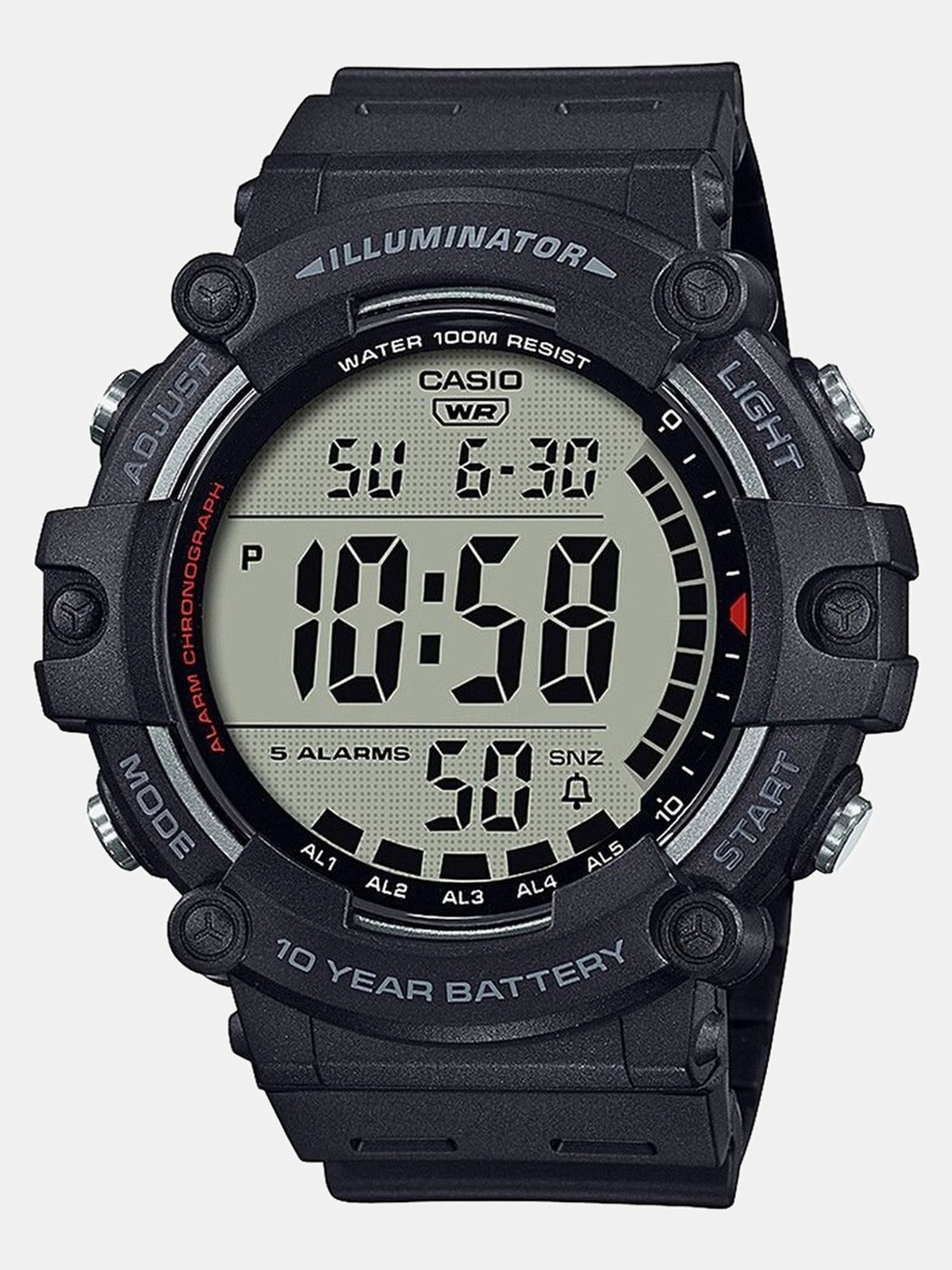 CASIO Youth Series Digital Watch - For Men D218 (AE-1500WH-1AVDF) - Image 1