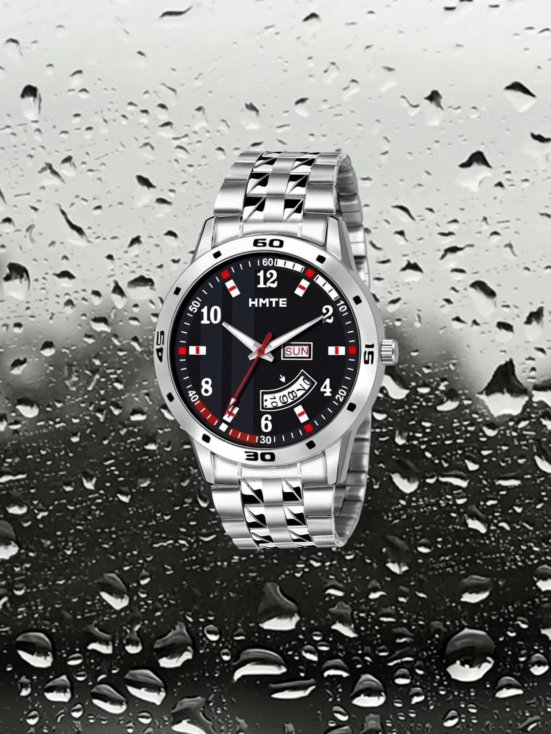 hmte Day&Date Series Analog Watch - For Men Hm-8072 - Image 1