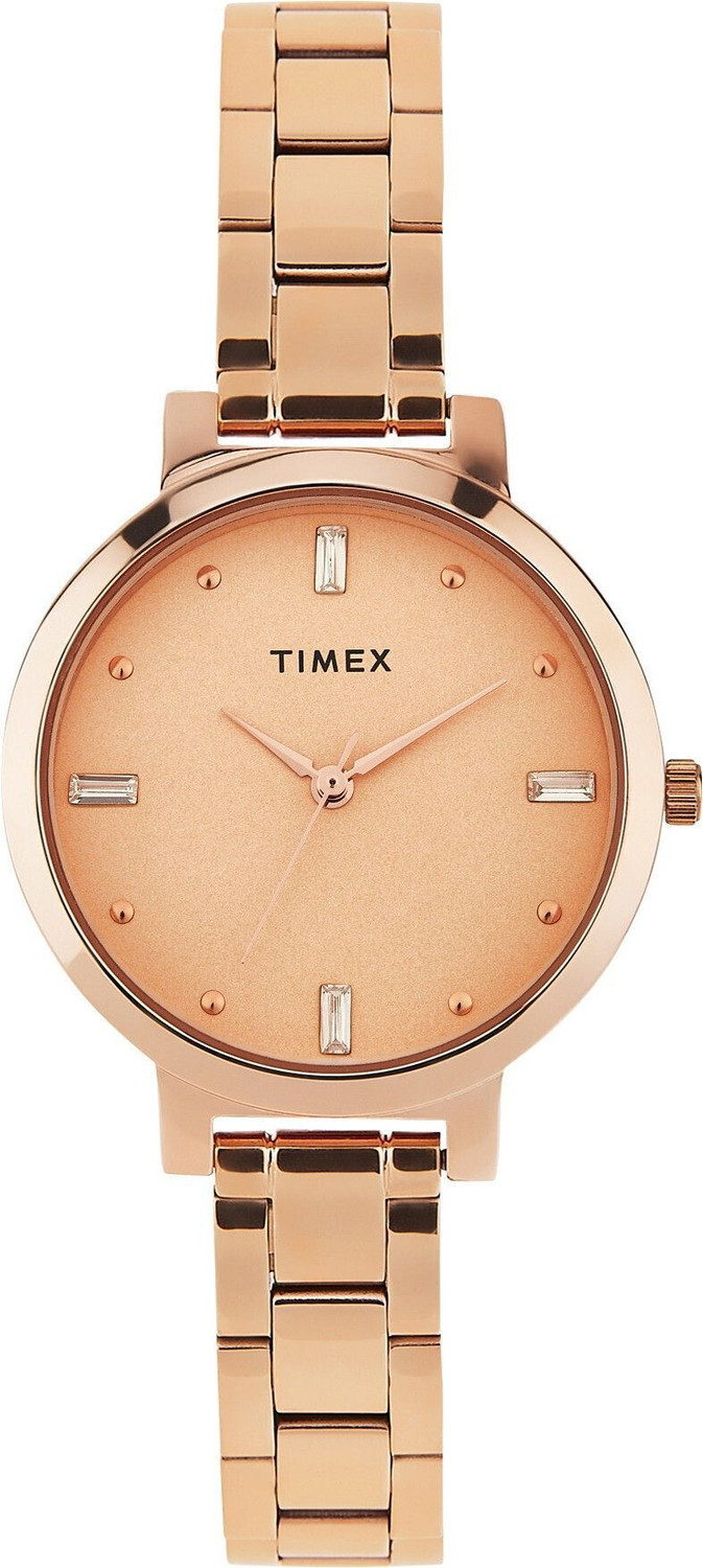TIMEX Rose Gold Dial Stainless Steel Analog Watch - For Women TWHL41SMU11 - Image 1