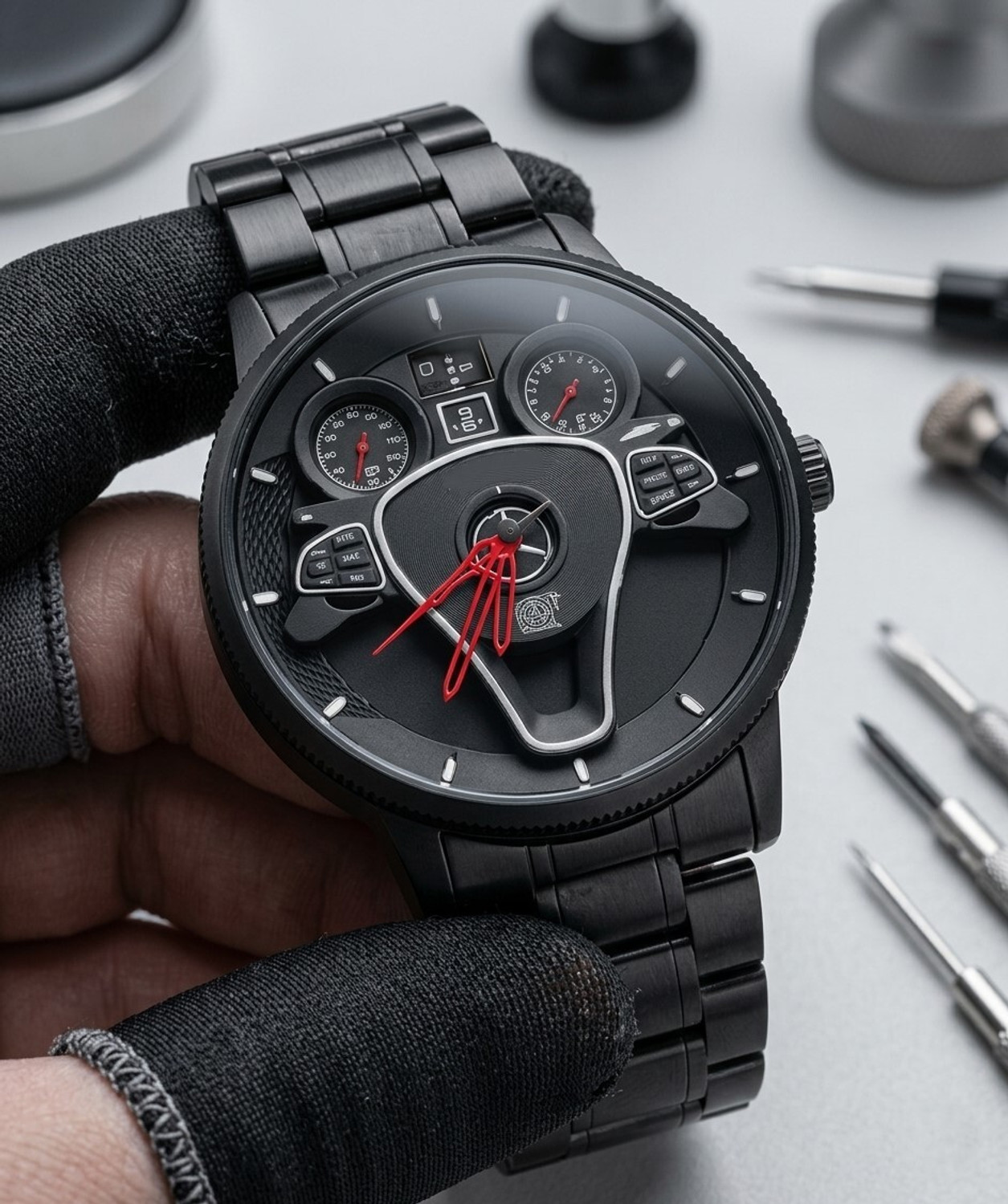 RENAISSANCE TRADERS wow superb quality impoted Analog Watch - For Men car dial design luxury royal elegant premium - Image 1