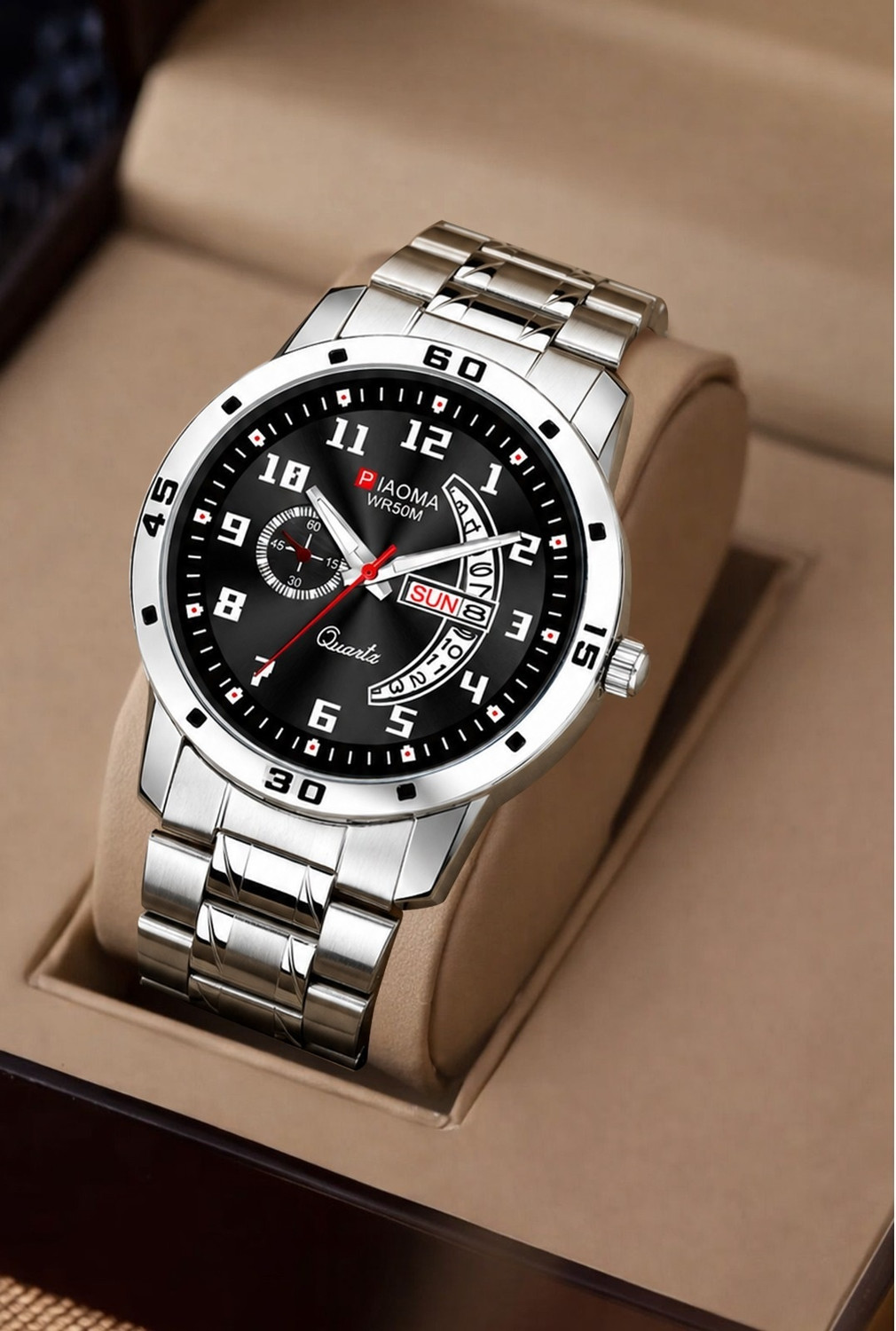 Piaoma PWRM-King Analog Watch for Men - Image 1