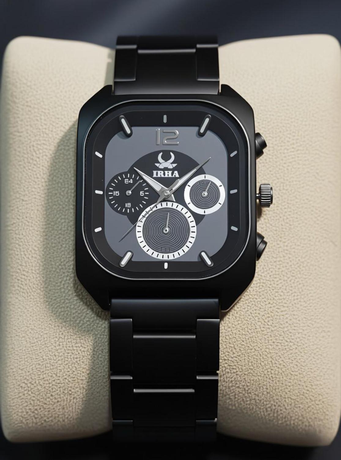 IRHA Analog Watch - For Men CHN--31_BLACK - Image 1