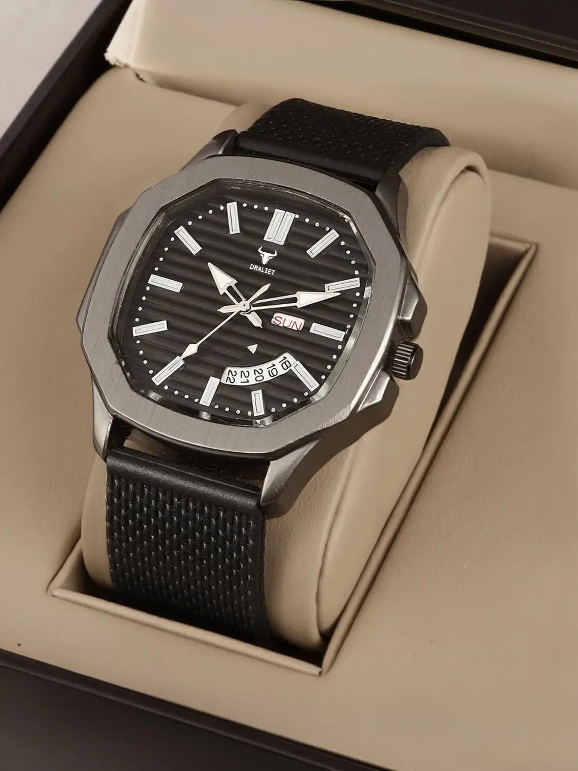DRALIET OTUS059 Analog Watch for Men Grey - Image 1