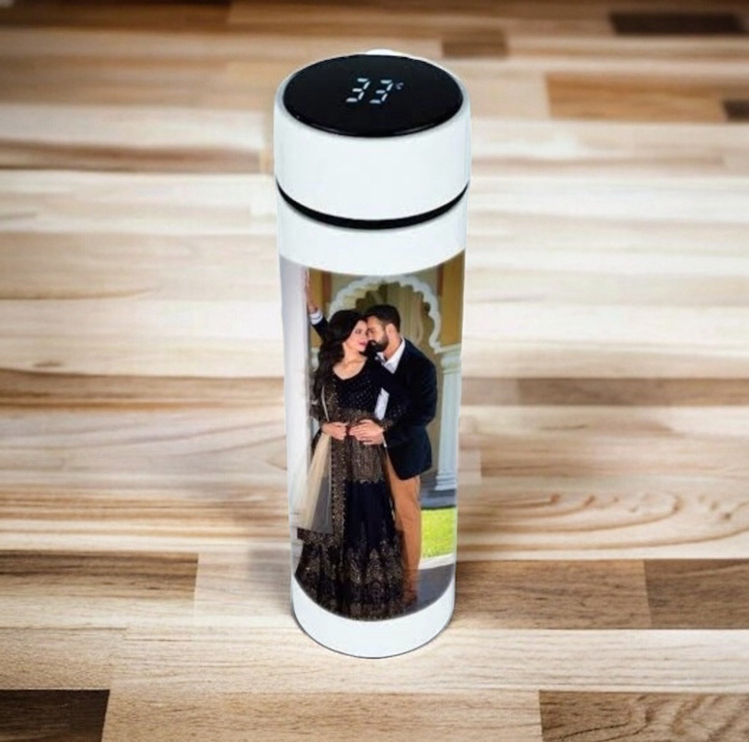 Picture Affairs Production Steel01 350ml Water Bottle (White) - Image 1