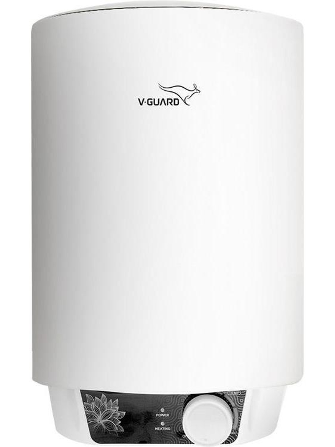 V-Guard Zio 15L Storage Water Geyser, White - Image 1