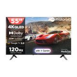 MOTOROLA ZX 127 cm (50 inch) Ultra HD (4K) LED Smart Android TV