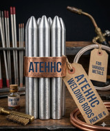 18-Pack Low Temperature Universal Welding Rods – Flux-Core, No Flux Needed, For Stainless Steel, Iron, Aluminum (Lighter Or Propane Torch)