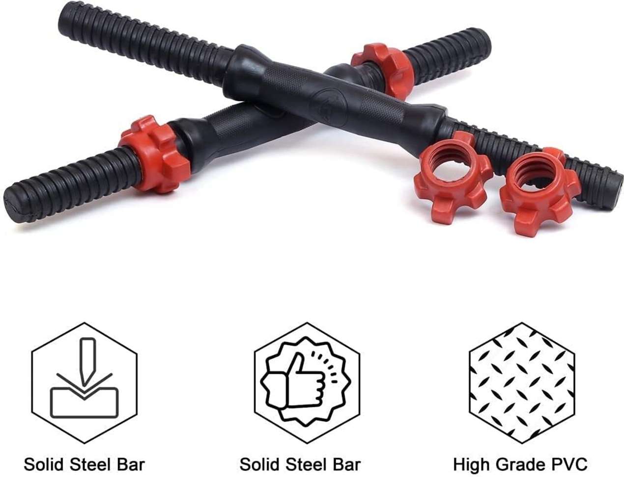AKTIV FITNESS 30KG Dumbbell Weight Set with PVC Plates, Hand Grip Rod and Spring Locks Fitness Accessory Kit Kit - Buy AKTIV FITNESS 30KG Dumbbell Weight Set with PVC Plates, Hand Grip Rod and Spring Locks Fitness Accessory Kit Kit Online at Best Prices in India - Fitness Accessory Kit | Shopsy.in - Image 3