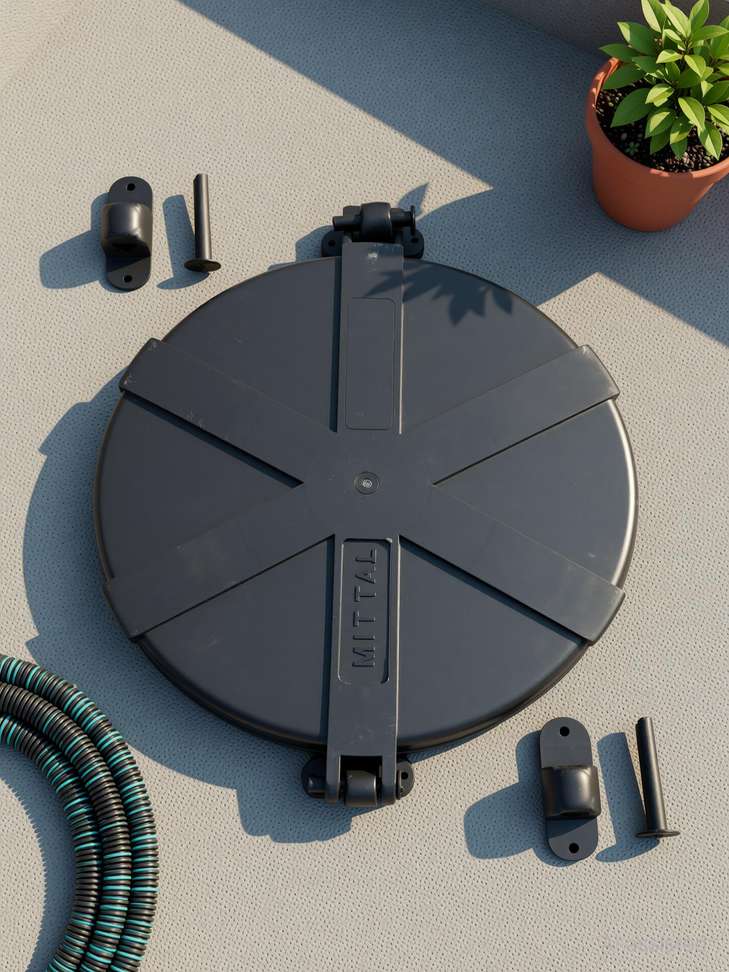 MITTAL (SINTEX TYPE 500 to 1500 LTR) WATER TANK COVER DURABLE PLASTIC (Black) 1000 L Water Tank Price in India - Buy MITTAL (SINTEX TYPE 500 to 1500 LTR) WATER TANK COVER DURABLE PLASTIC (Black) 1000 L Water Tank online at Shopsy.in - Image 4