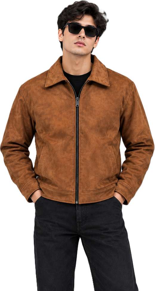 Shopsy FAUX HUB Full Sleeve Solid Men Jacket - Image 2