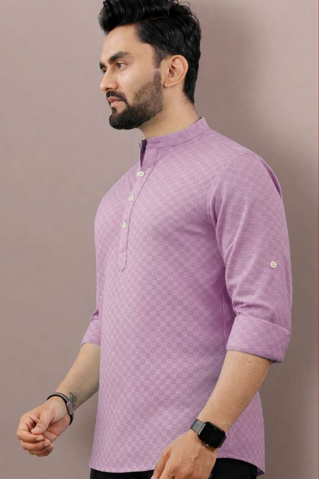 Varbandhan Men Self Design Straight Kurta - Buy Varbandhan Men Self Design Straight Kurta Online at Best Prices in India | Shopsy.in - Image 6