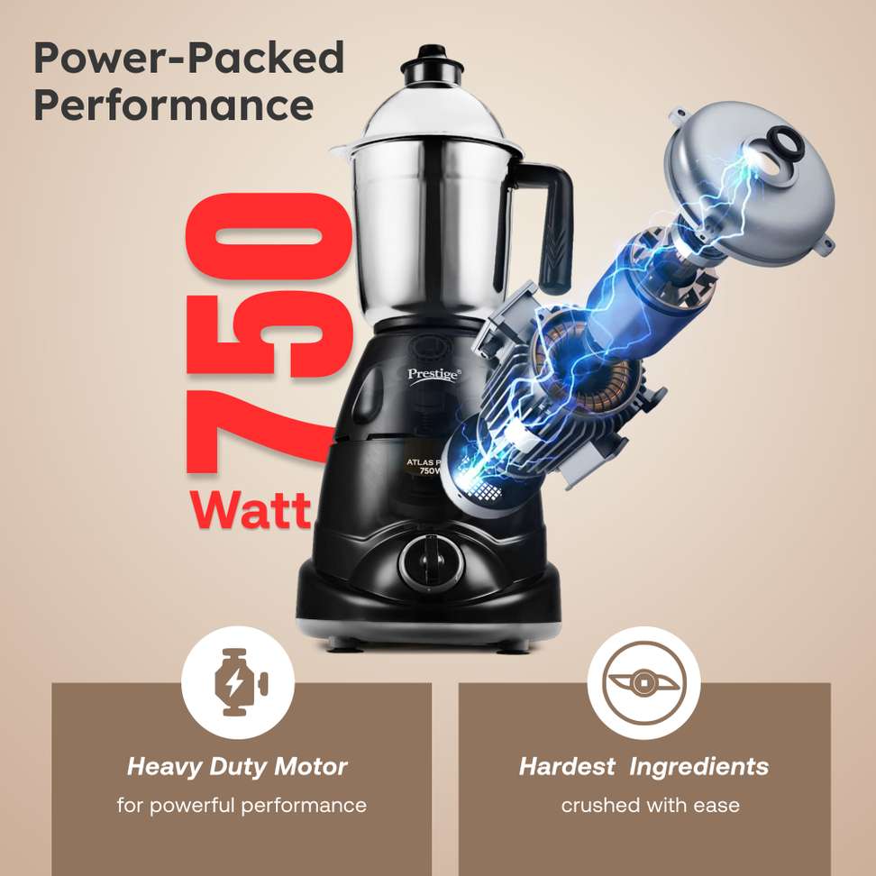 Shopsy Prestige Plus 750W Juicer Mixer Grinder - Image 6