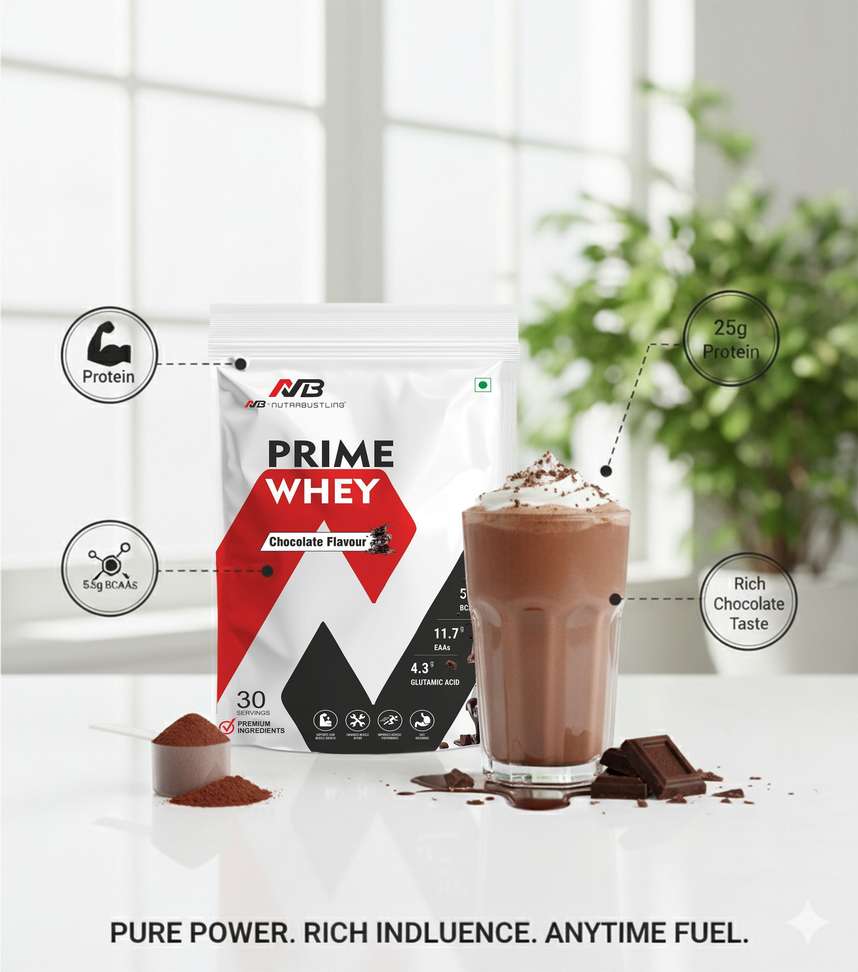 Nutrabustling Prime Whey Protien Supplement Powder, 25g Protein Per Scoop Whey Protein Price in India - Buy Nutrabustling Prime Whey Protien Supplement Powder, 25g Protein Per Scoop Whey Protein online at Shopsy.in - Image 5