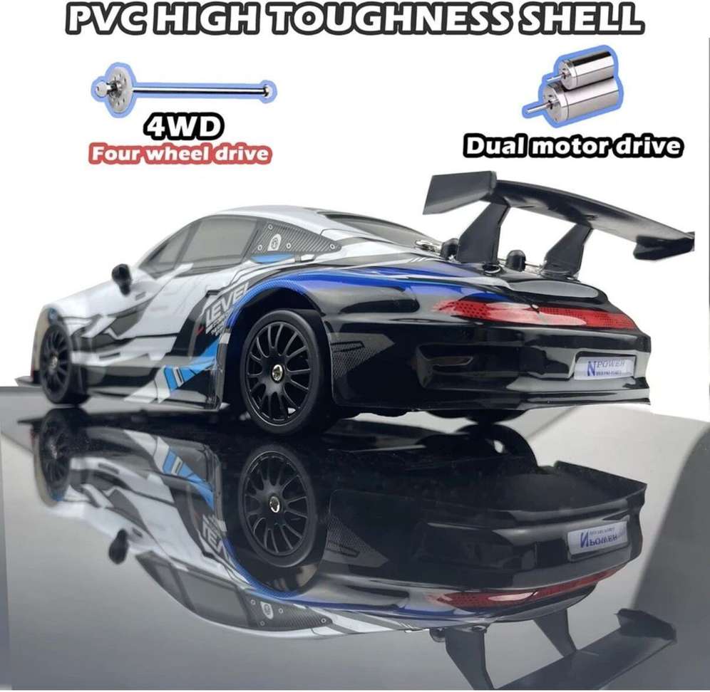 J K INTERNATIONAL RC Drift 1:24 Scale 4WD 2.4GHz Remote Control Racing Car with LED Lights - RC Drift 1:24 Scale 4WD 2.4GHz Remote Control Racing Car with LED Lights . shop for J K INTERNATIONAL products in India. | Shopsy.in - Image 6