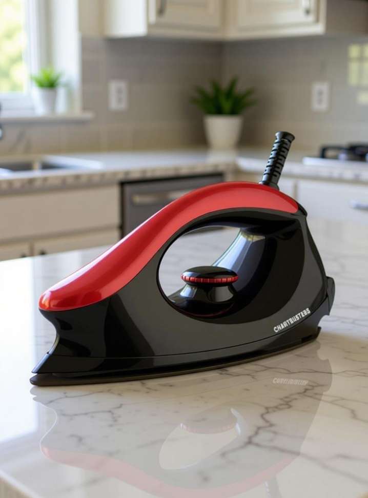 Chartbusters 1000-Watt Iron | Safety-Packed Iron with Quick,Uniform Heating | 2-year Warranty 1000 W Dry Iron Price in India - Buy Chartbusters 1000-Watt Iron | Safety-Packed Iron with Quick,Uniform Heating | 2-year Warranty 1000 W Dry Iron online at Shopsy.in - Image 2
