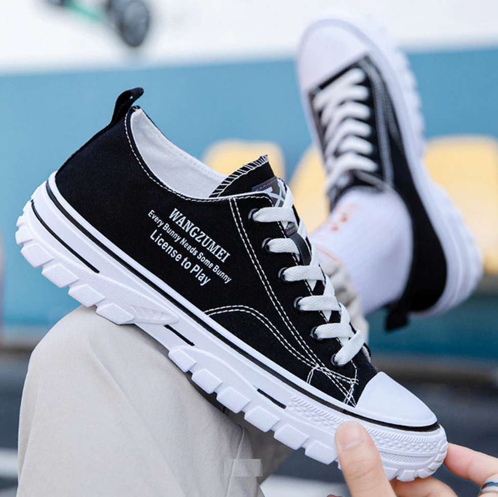 Shopsy JAMARION Trendy Black Sneakers for Men and Boys - Image 4
