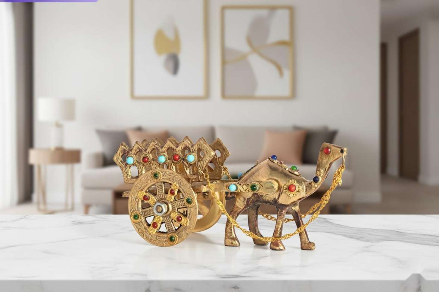 Shopsy Fashion Bizz Camel1 8 cm Automobile Showpiece - Image 5