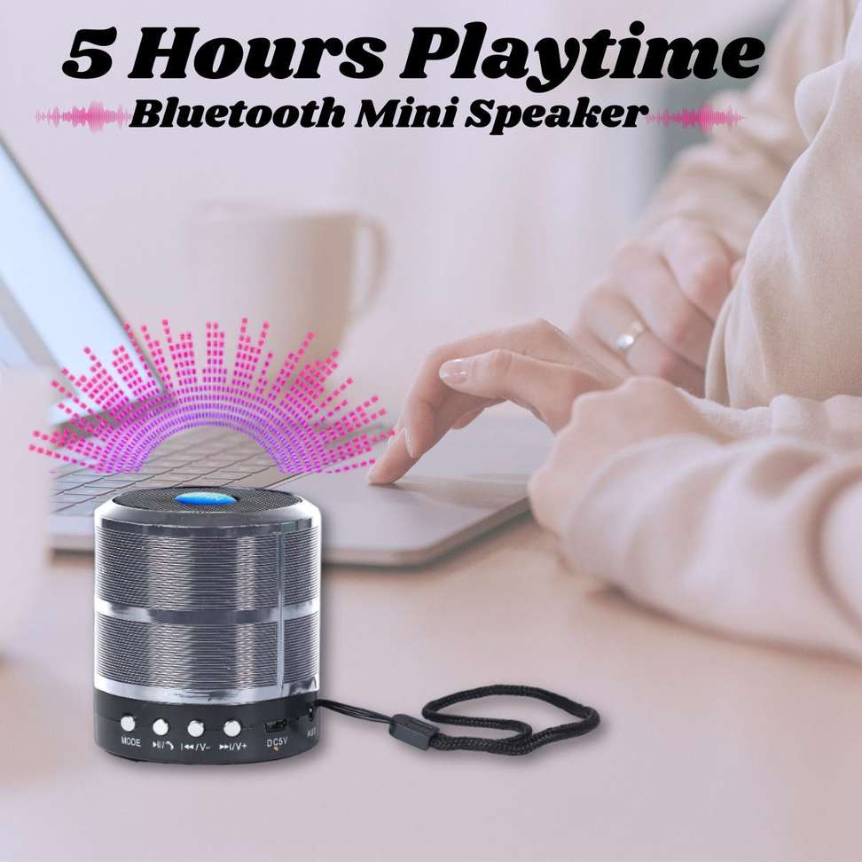 Shopsy JHN 887 10W Bluetooth Party Speaker Silver - Image 7