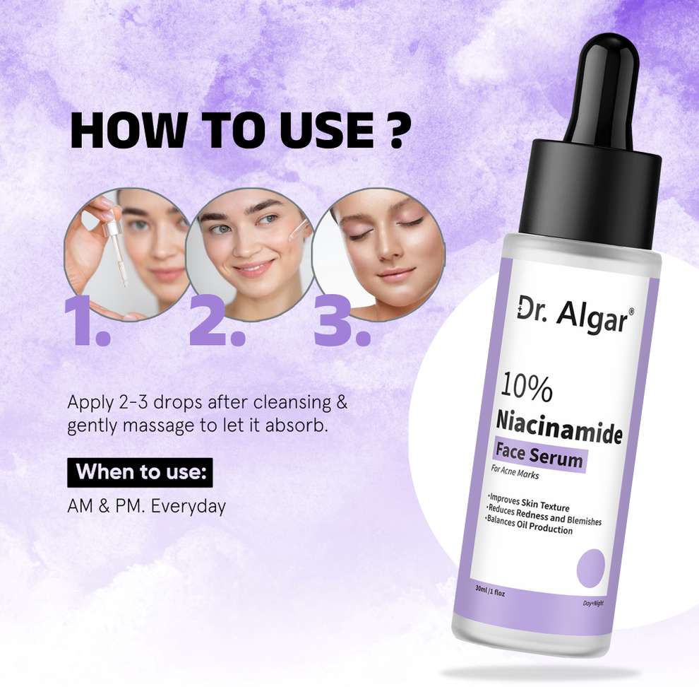 Shopsy Dr. Algar Niacinamide Face Serum + Beetroot Lip Balm Combo - Image 5