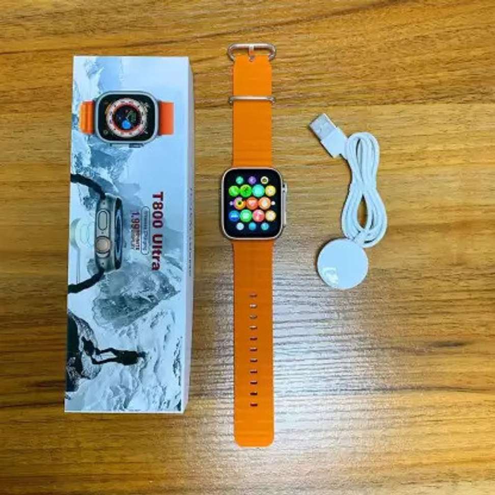 Satyamtraders S_T800 Ultra Smart Watch & Wireless Charger(0RANGE) Smartwatch Price in India - Buy Satyamtraders S_T800 Ultra Smart Watch & Wireless Charger(0RANGE) Smartwatch online at Shopsy.in - Image 5