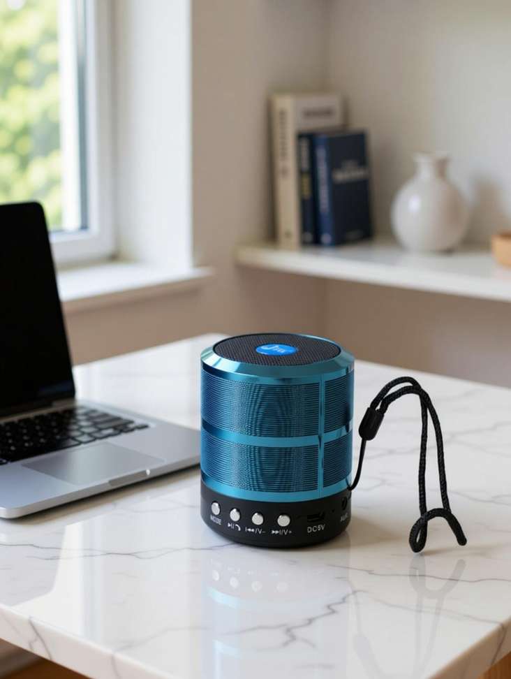 Shopsy JHN 887 10W Bluetooth Party Speaker Silver - Image 2