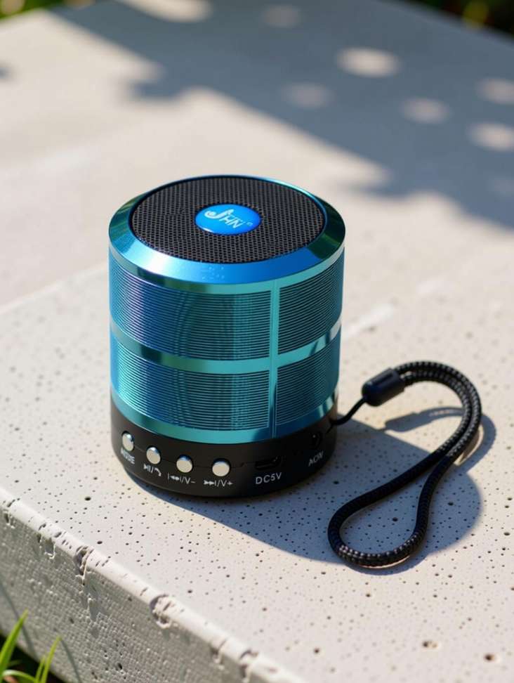 Shopsy JHN 887 10W Bluetooth Party Speaker Silver - Image 3
