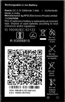 Flipkart Jio Phone Battery Life Jiophone Jio Battery Flipkart